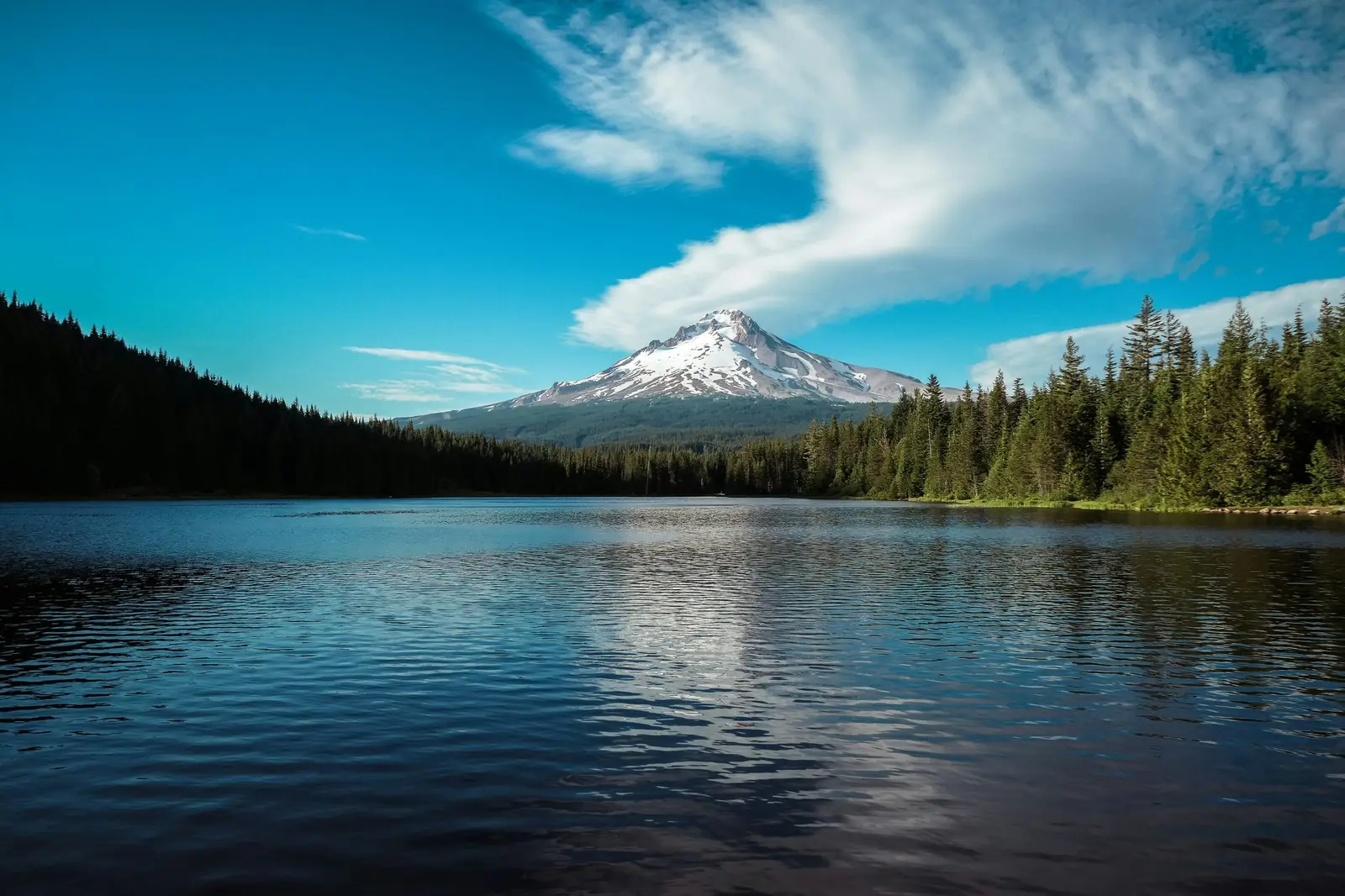 Mount Hood reflecting in Trillium Lake — Oregon's majestic landscape representing lasting legacy